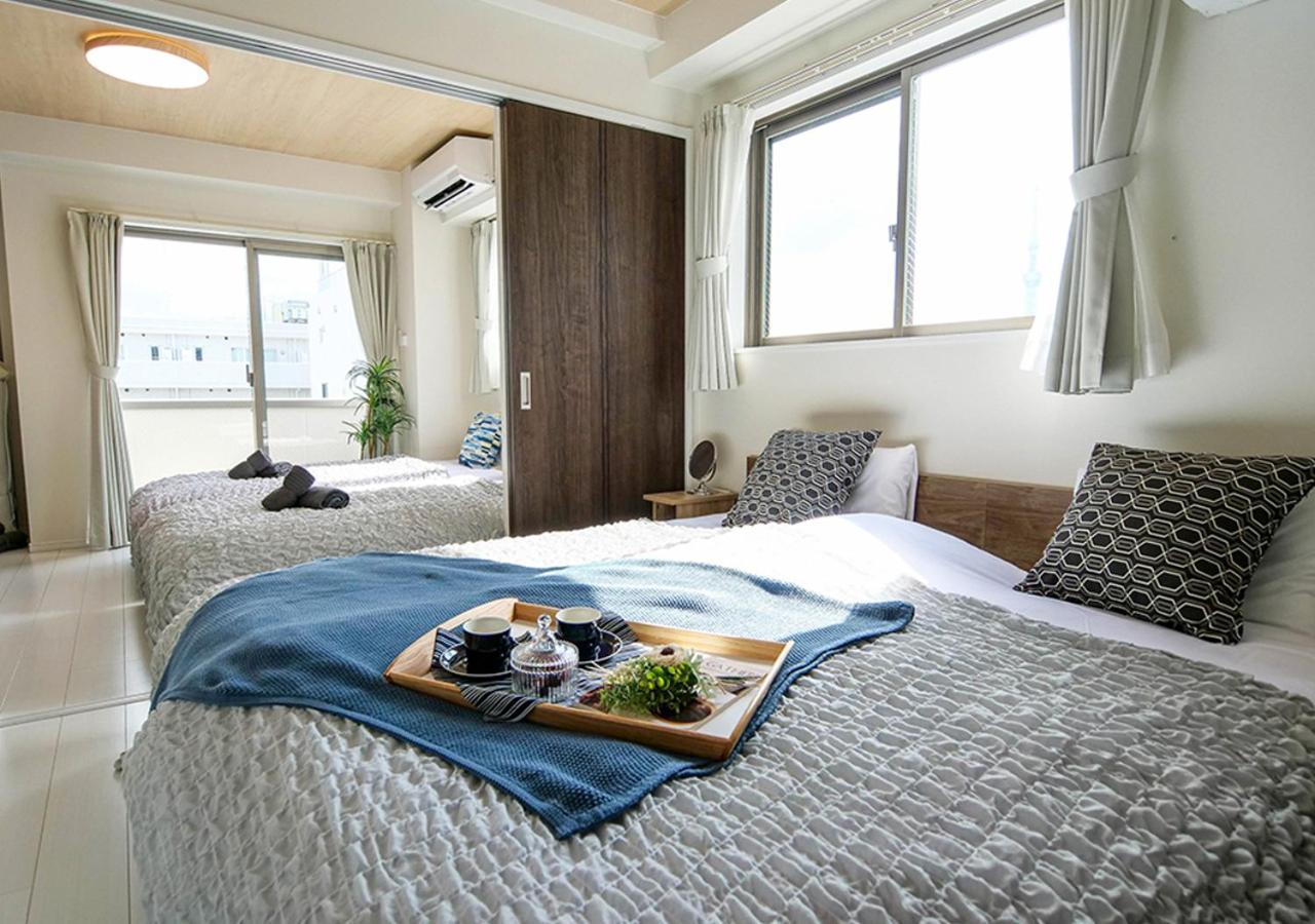 Asakusabashi Condominium Hotel Präfektur Tokio Exterior foto